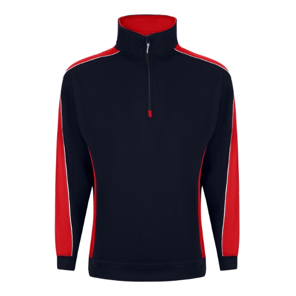 Avocet Two Tone 1/4 Zip Sweatshirt
